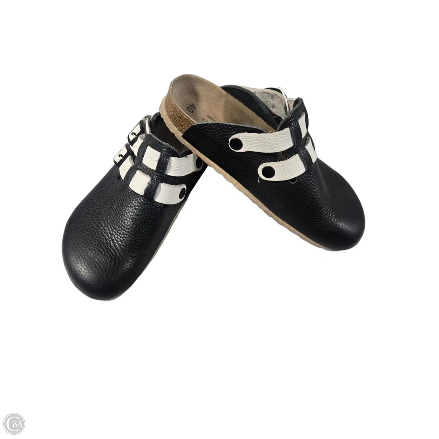 Shoes Flats By Cmc In Black & White, Size: 9.5