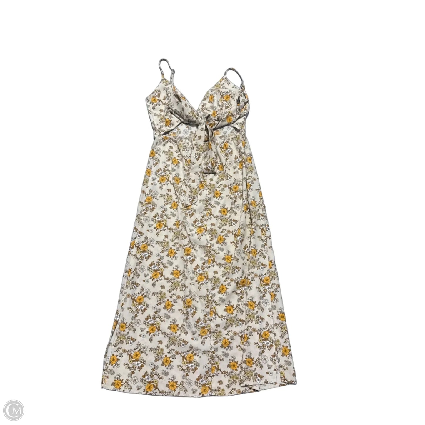 Dress Casual Midi By Forever 21 In Floral Print, Size: S