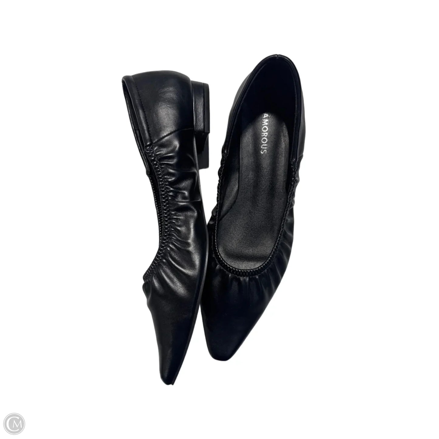 Shoes Flats By Glamorous In Black, Size: 7