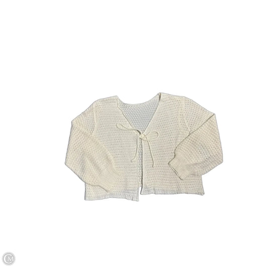 Cardigan By Cmc In Cream, Size: 2x