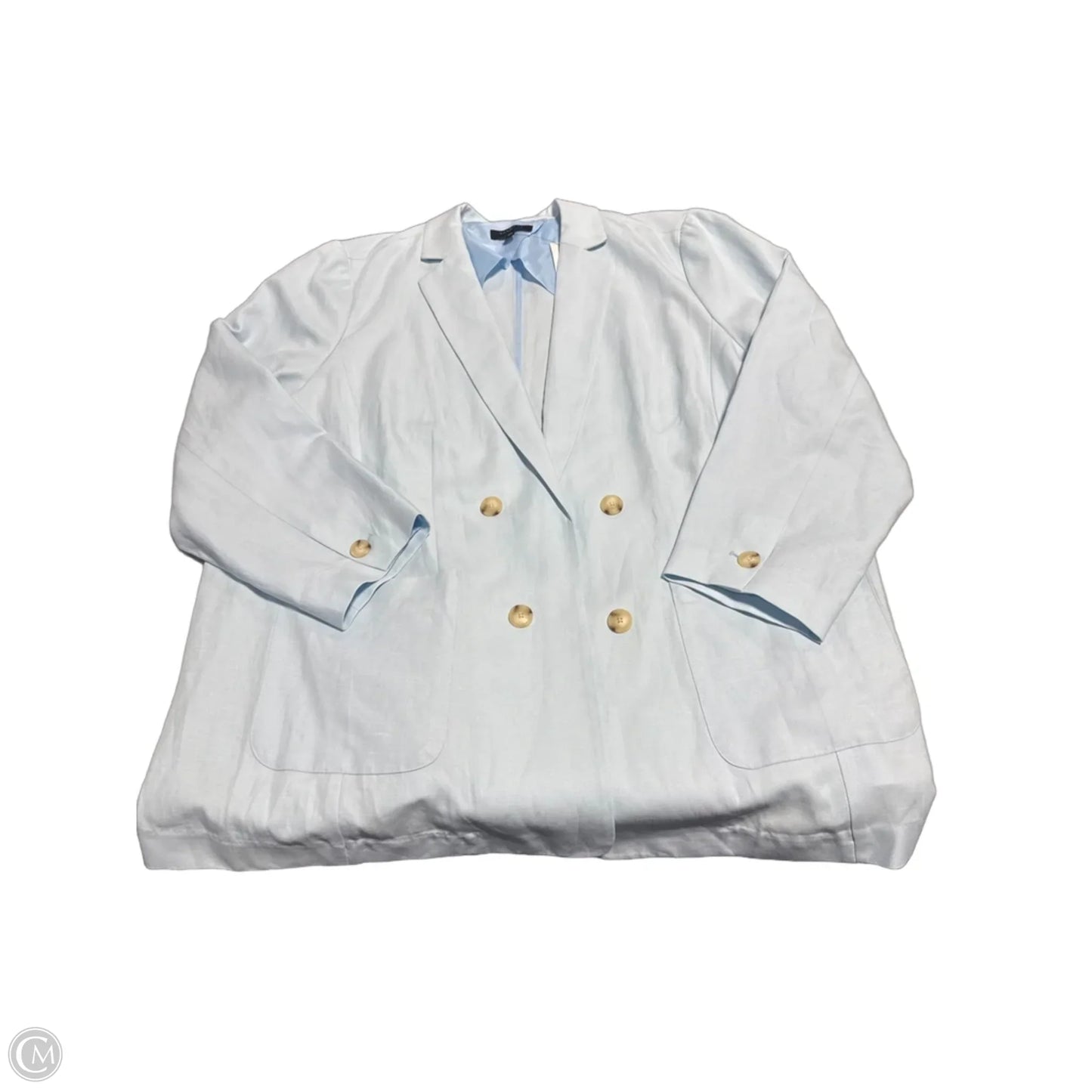 Blazer By Talbots In Blue, Size: 3x