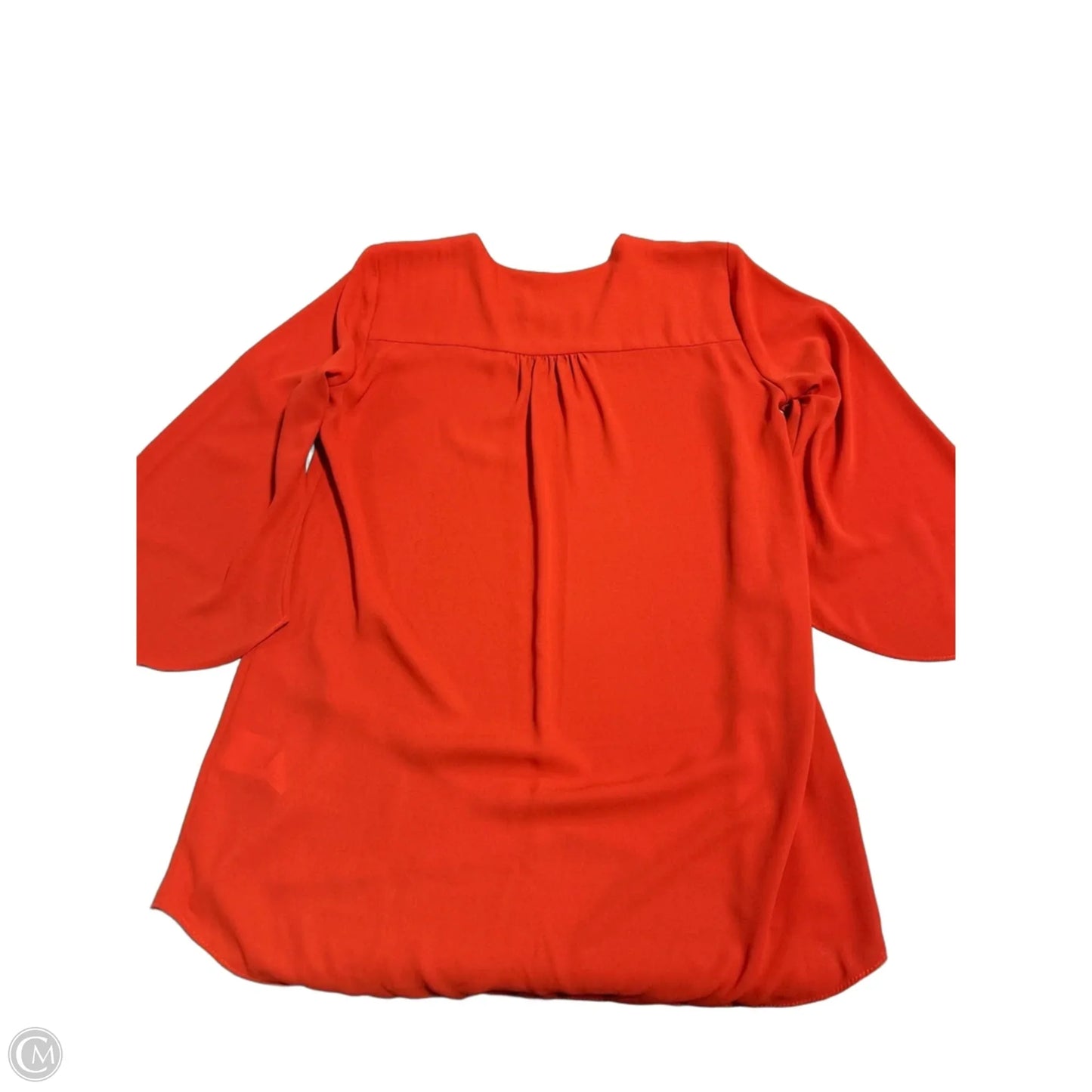 Top 3/4 Sleeve By Karen Kane In Red, Size: Xs