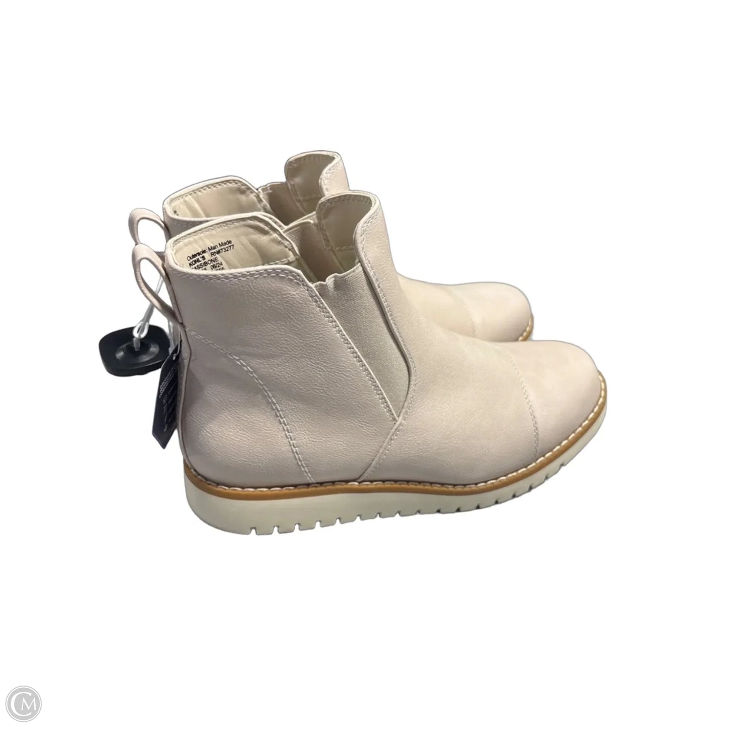 Boots Ankle Flats By Sonoma In Cream, Size: 8.5
