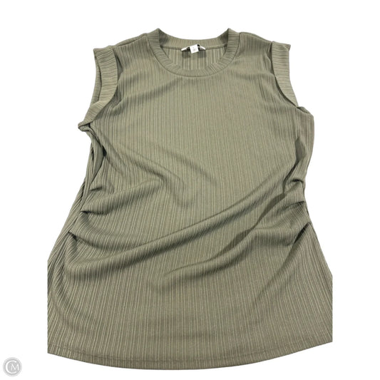 Tank Top By Nine West In Green, Size: L