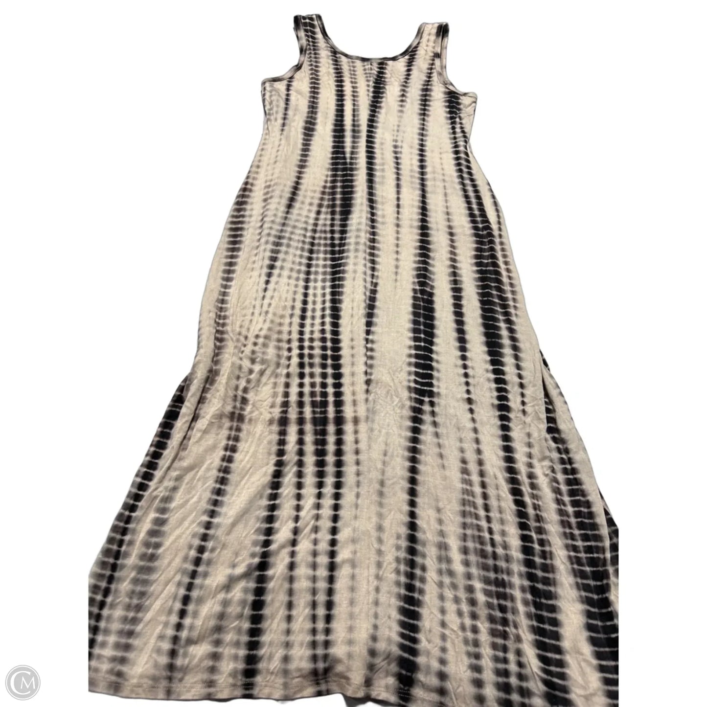 Dress Casual Maxi By Karen Kane In Black & Brown, Size: L