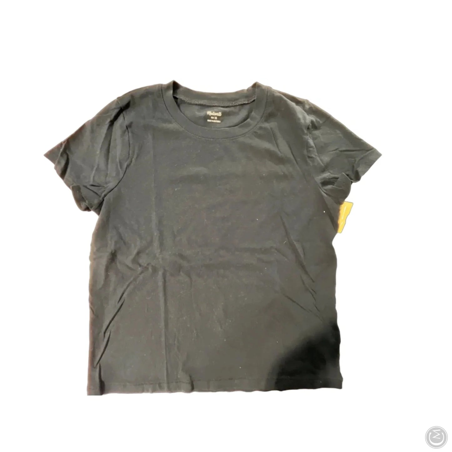 Top Short Sleeve By Madewell In Black, Size: M