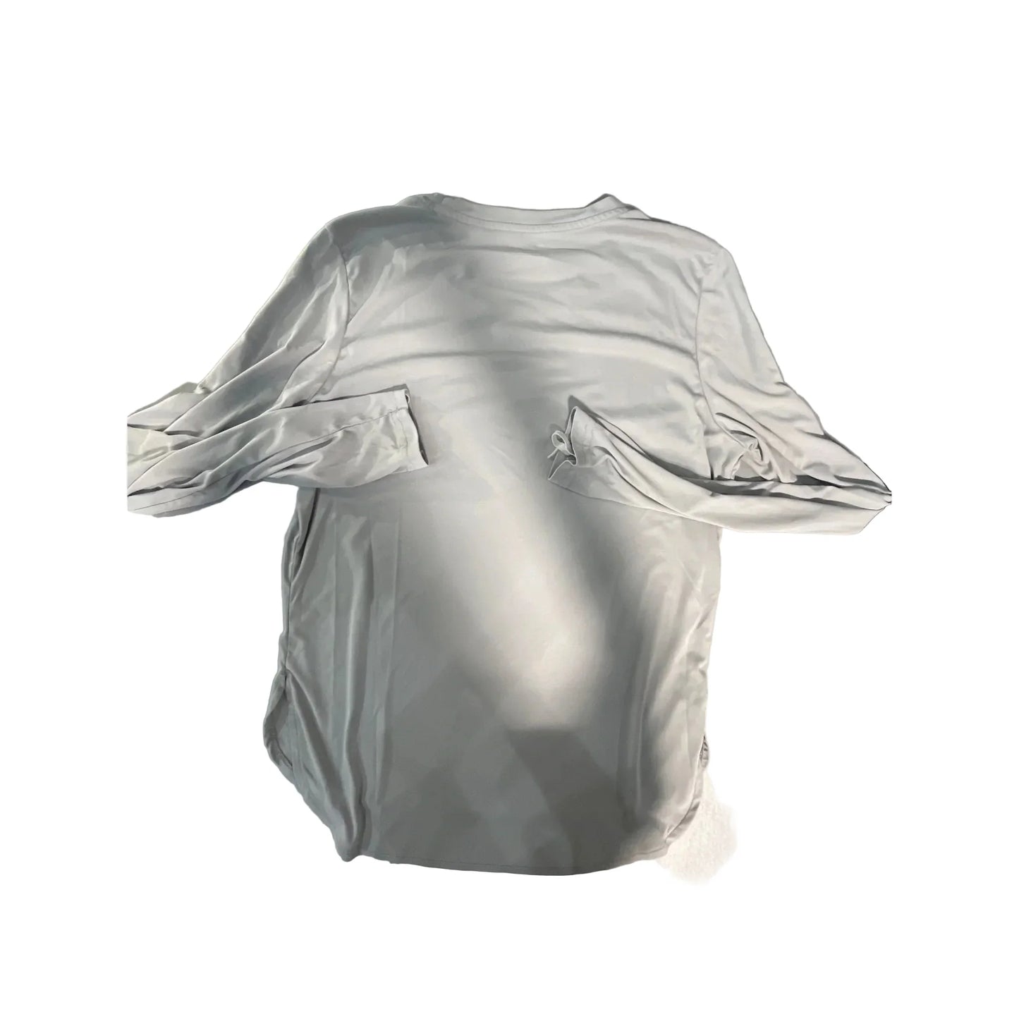 Athletic Top Long Sleeve Crewneck By Cmc In Grey, Size: M