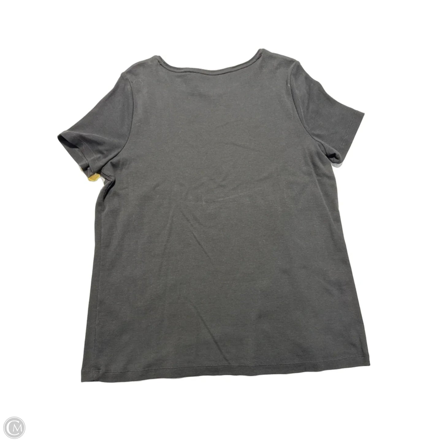 Top Short Sleeve By Talbots In Black, Size: 1x