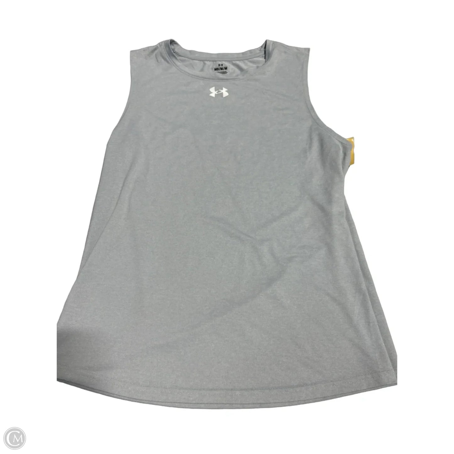 Athletic Tank Top By Under Armour In Grey, Size: M