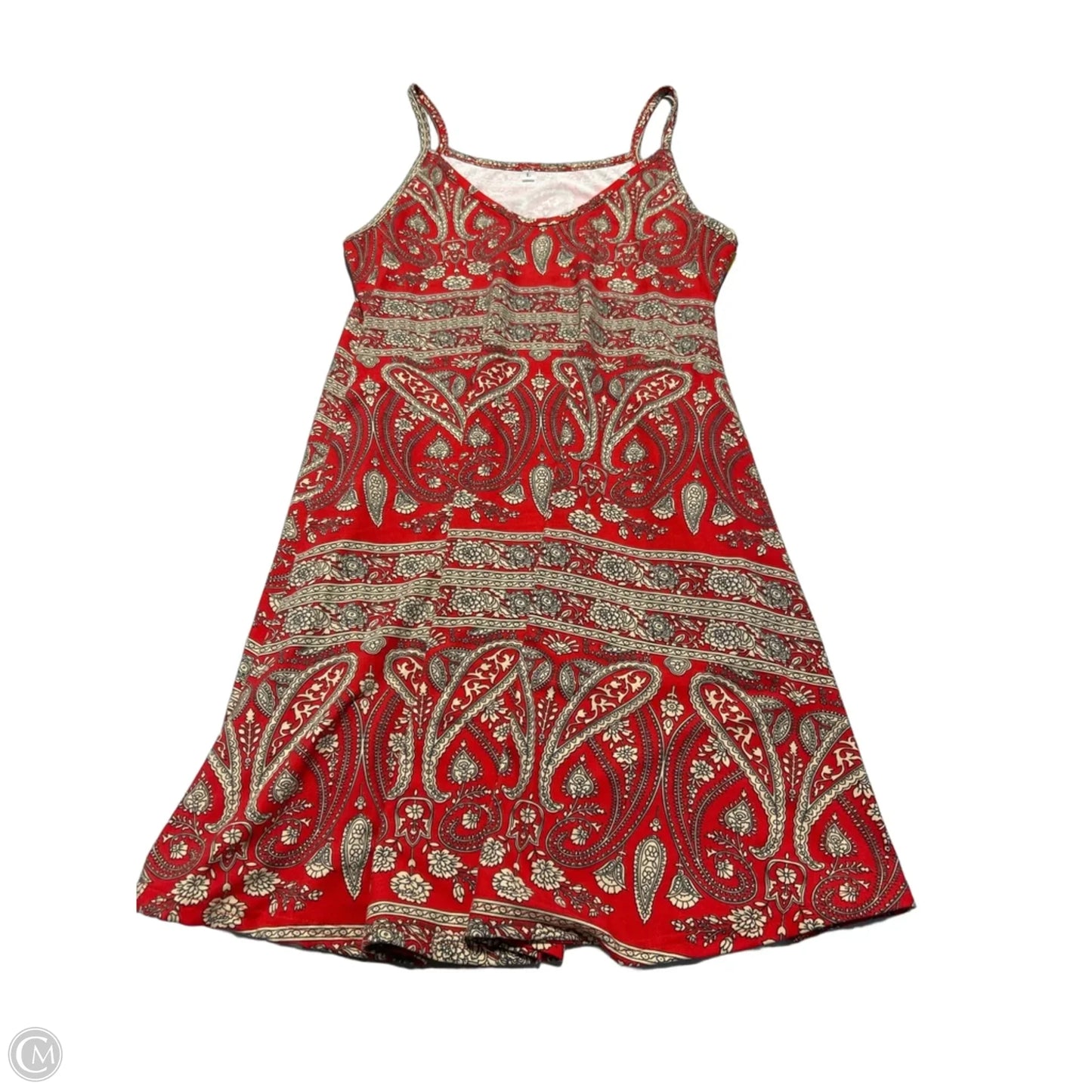 Dress Casual Short By Cmc In Red, Size: L