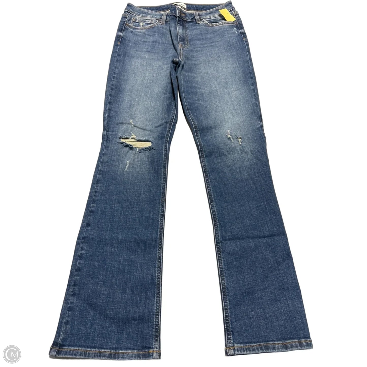 Jeans Straight By Studio Blue In Blue Denim, Size: 10