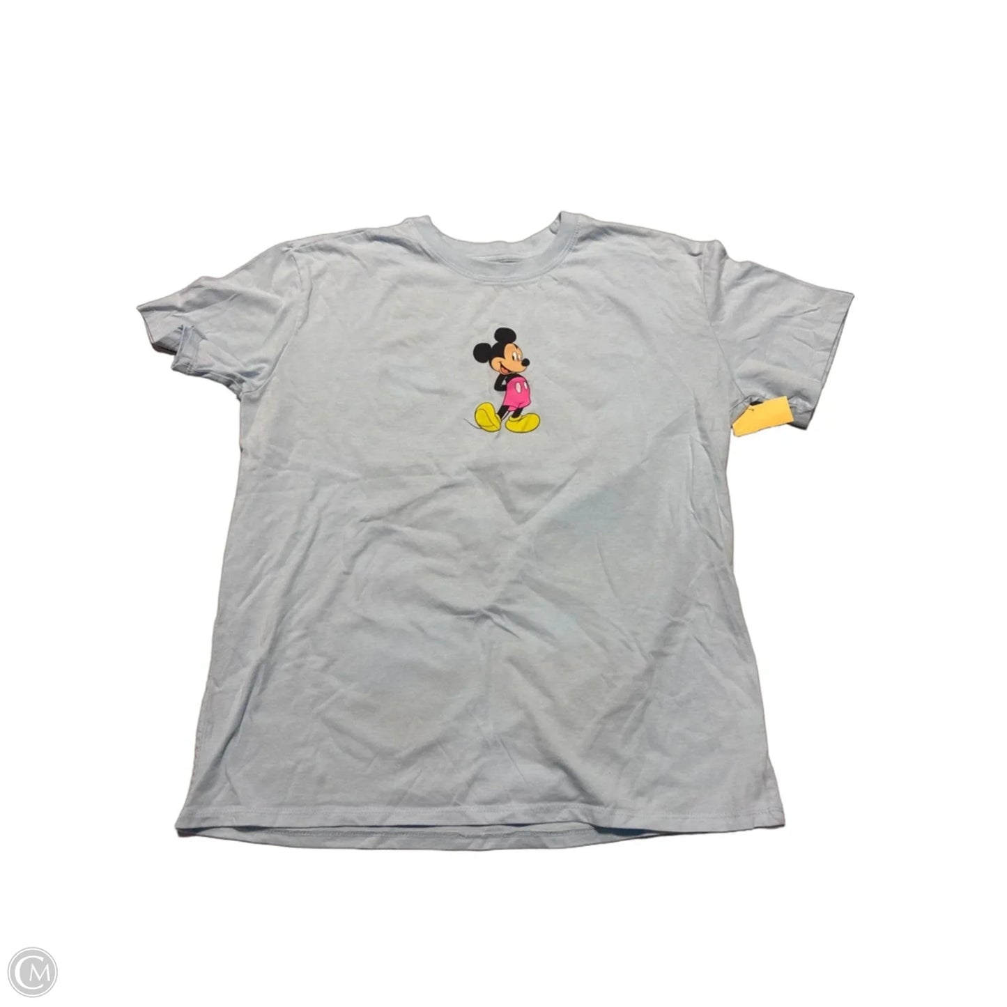 Top Short Sleeve By Disney In Blue, Size: Xl