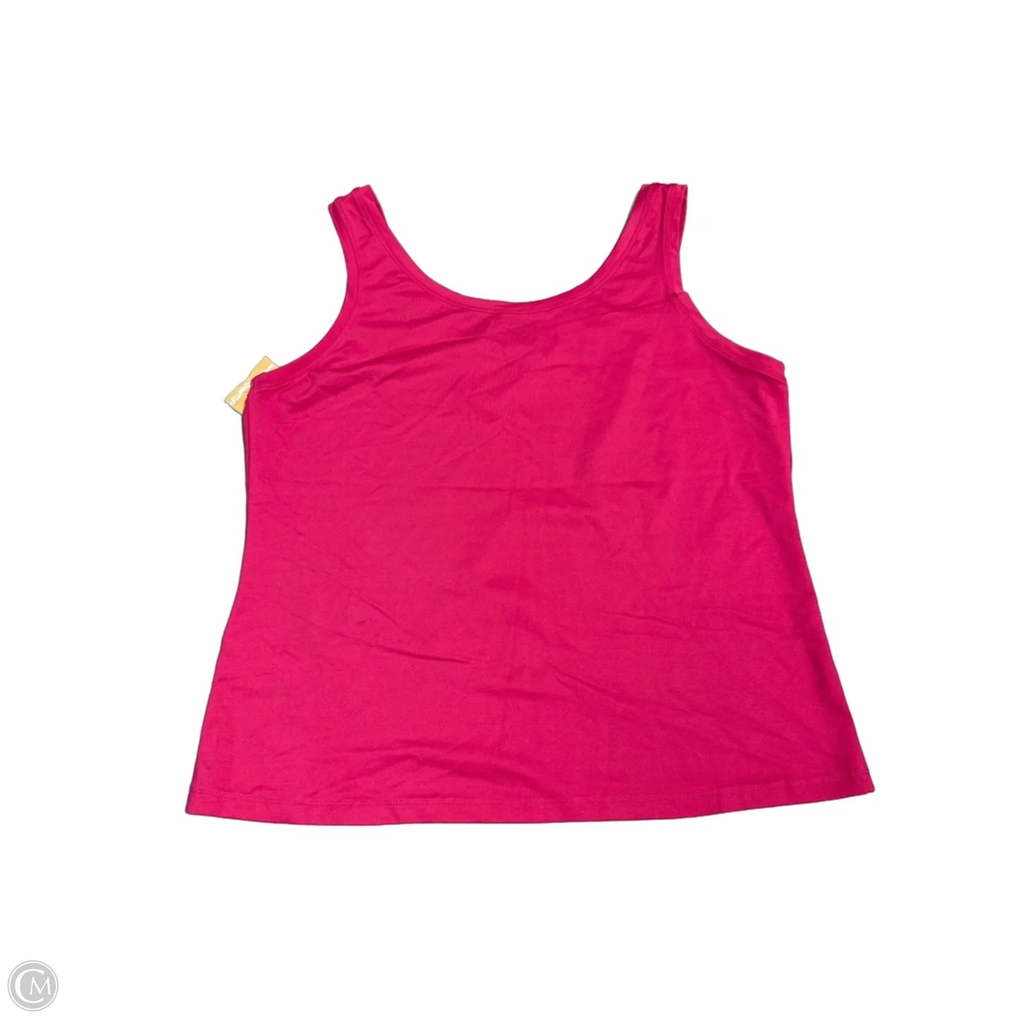 Athletic Tank Top By Victor In Pink, Size: Xl