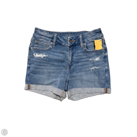 Shorts By American Eagle In Blue Denim, Size: 2