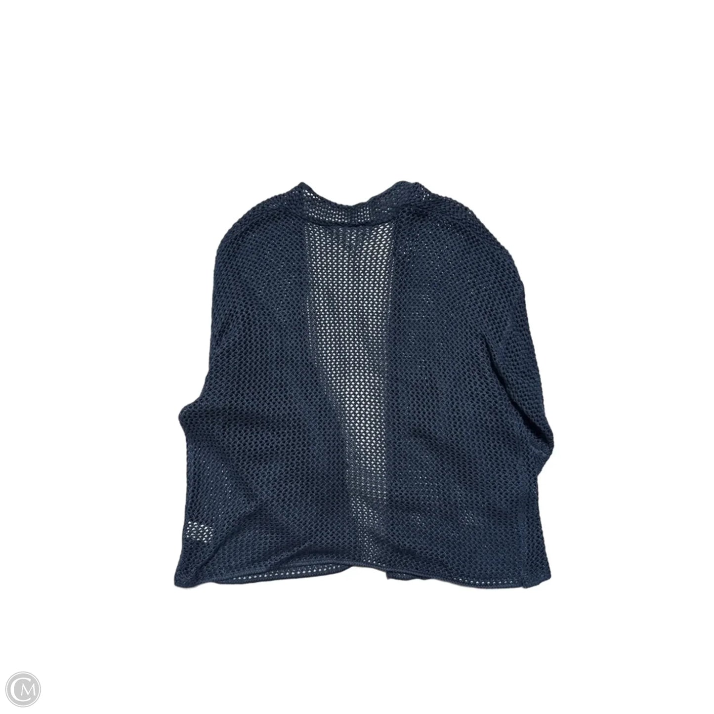 Sweater Cardigan By Time And Tru In Navy, Size: L