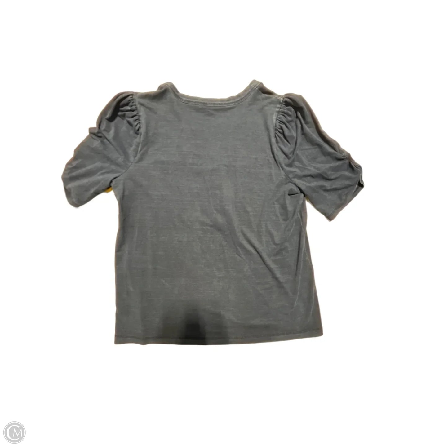 Top Short Sleeve By Chicos In Navy, Size: L