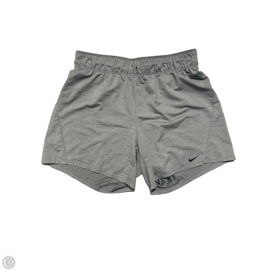 Athletic Shorts By Nike In Grey, Size: S