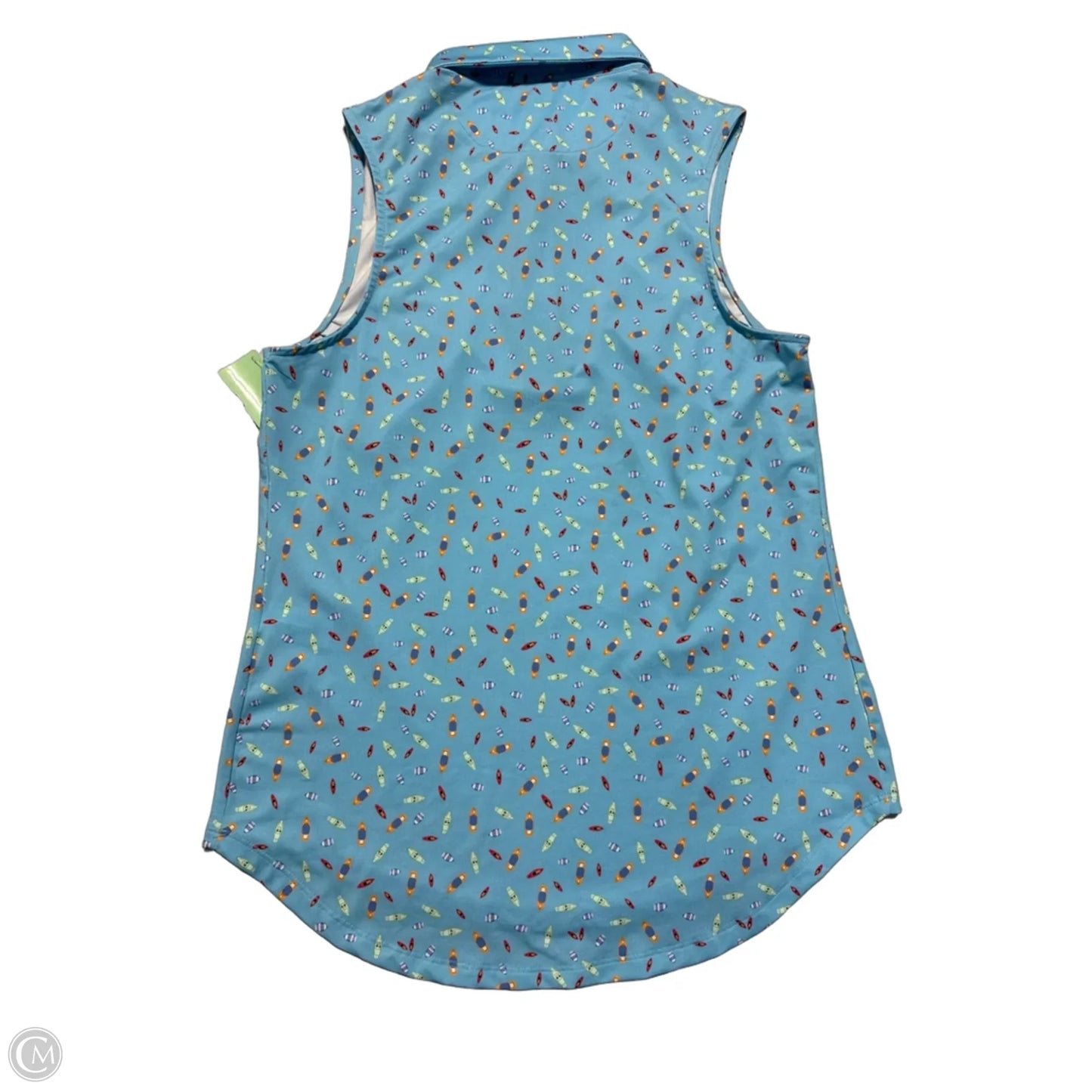 Athletic Tank Top By Cmc In Blue, Size: L