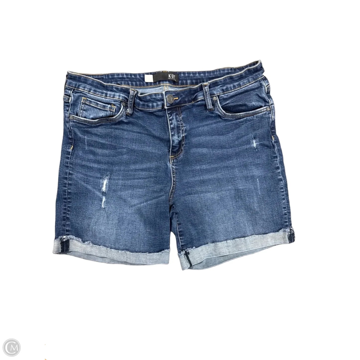 Shorts By Kut In Blue Denim, Size: 16