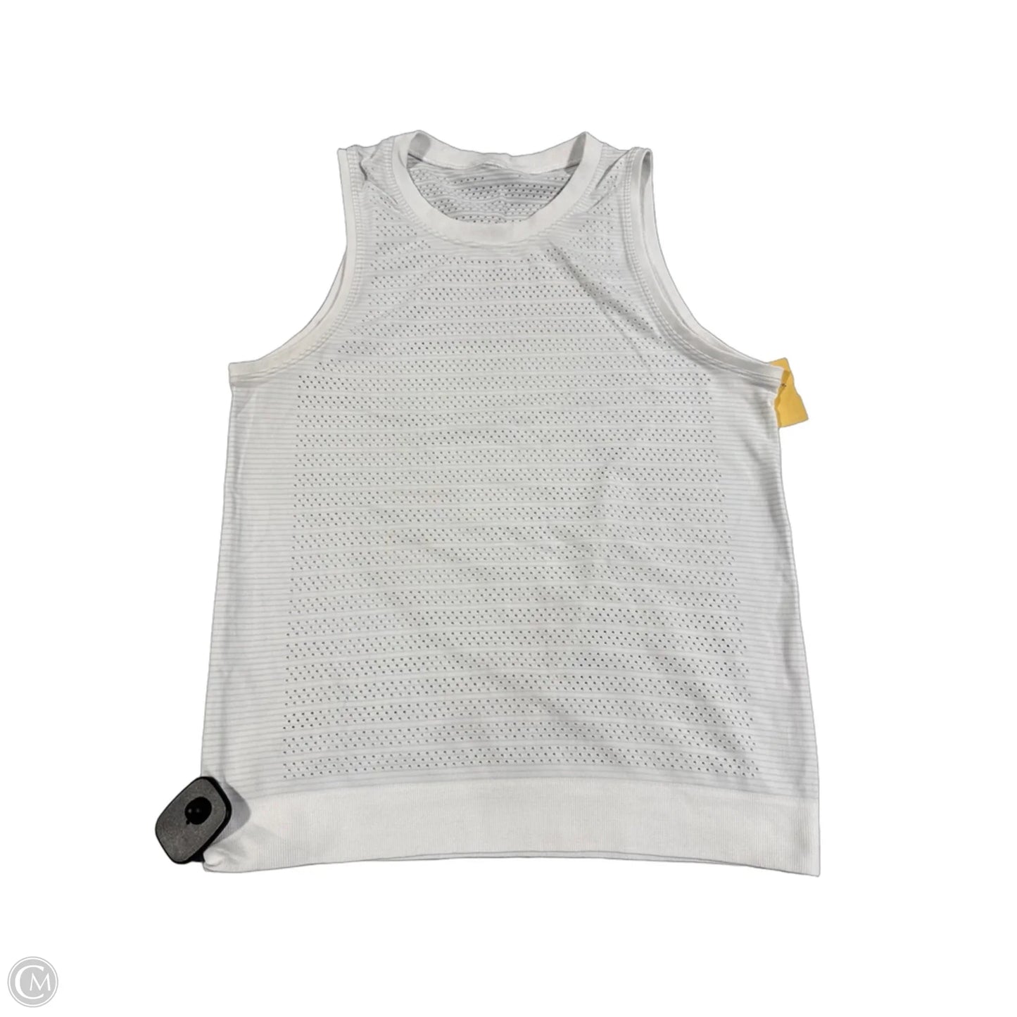 Athletic Tank Top By Lululemon In White, Size: M
