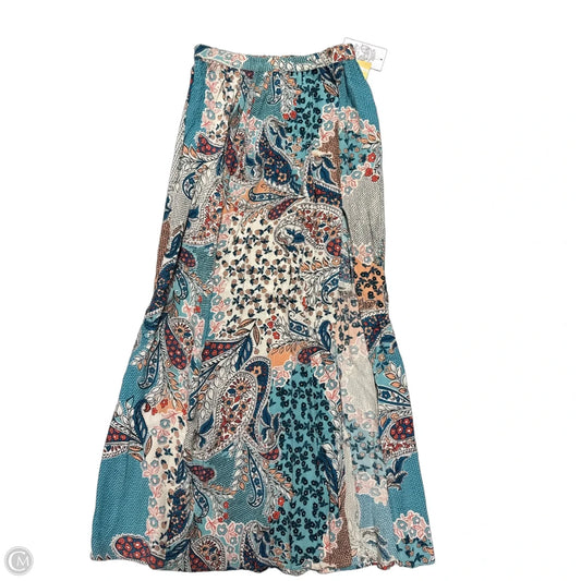 Skirt Maxi By Patrons Of Peace In Floral Print, Size: S
