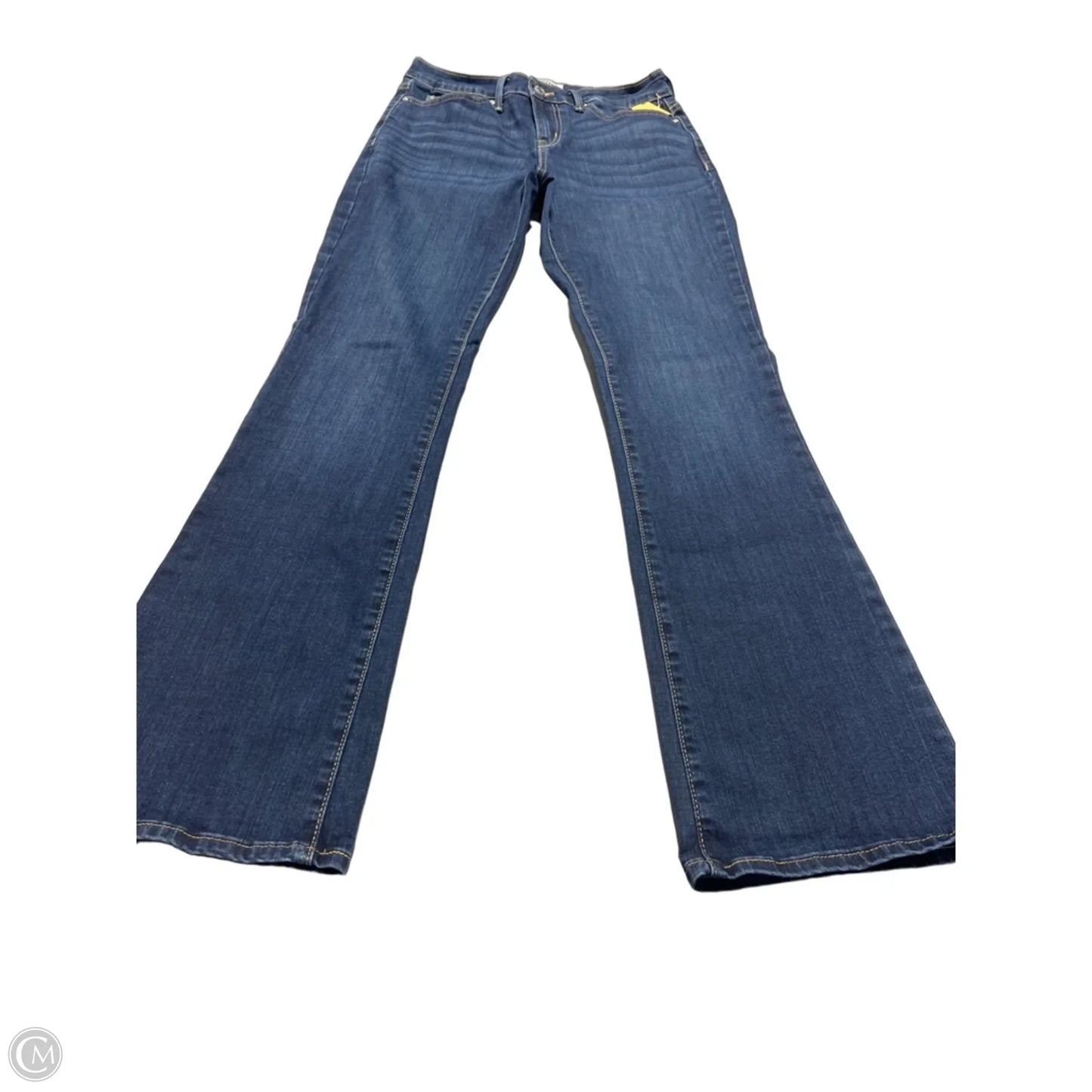 Jeans Boot Cut By Levis In Blue Denim, Size: 6