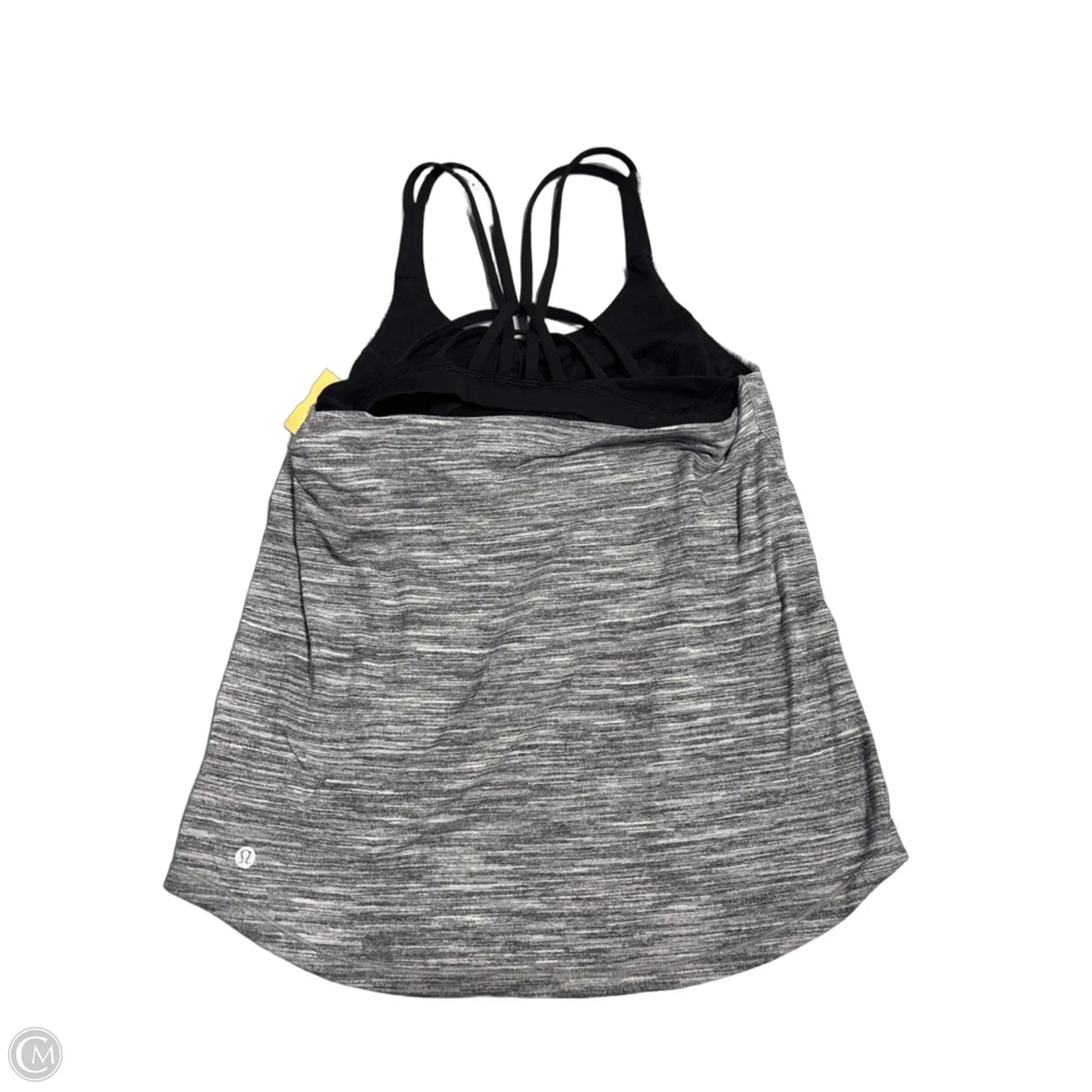 Athletic Tank Top By Lululemon In Grey, Size: 6