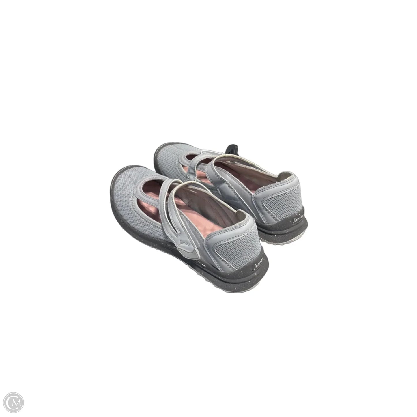 Shoes Flats By Jambu In Grey, Size: 8