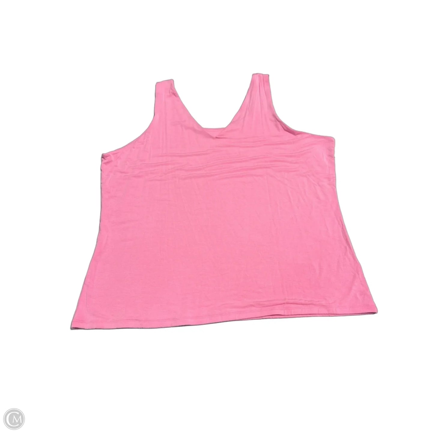 Tank Top By Joan Rivers In Pink, Size: 3x