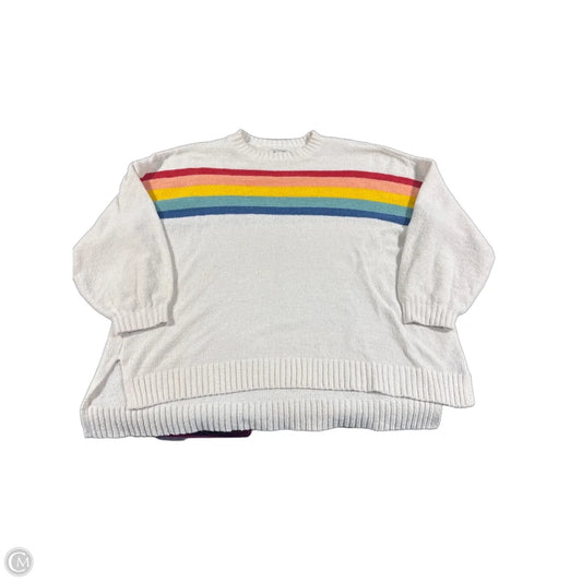 Sweater By American Eagle In Cream, Size: L