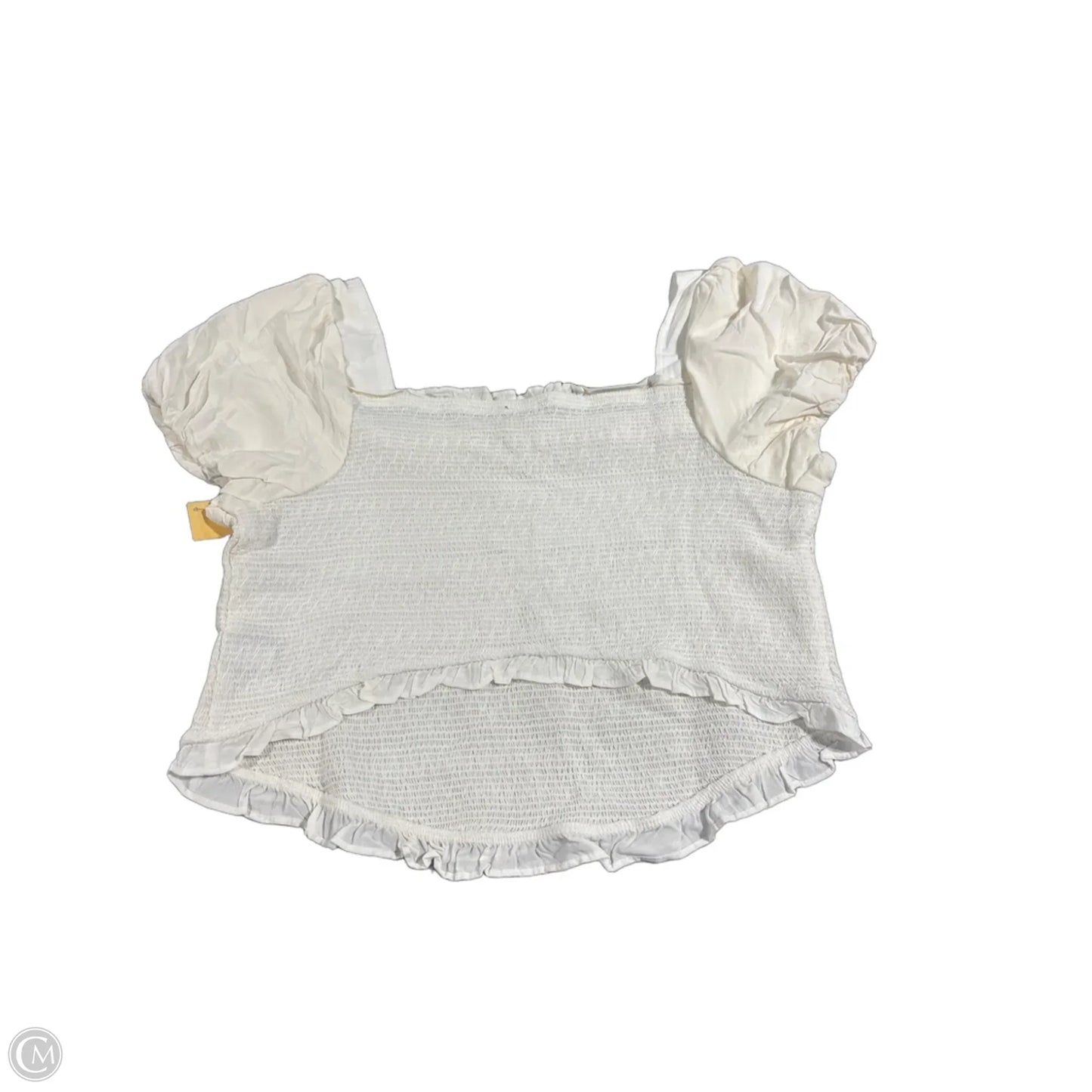 Top Short Sleeve By Torrid In Cream, Size: 2x