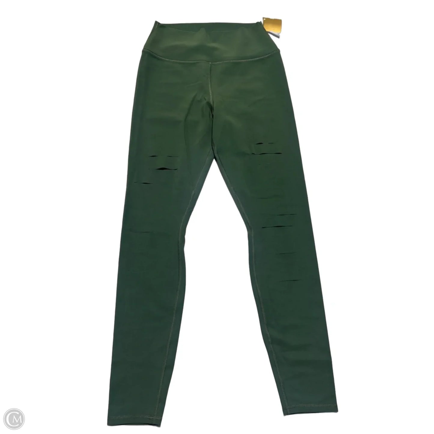 Athletic Pants By Alo In Green, Size: L
