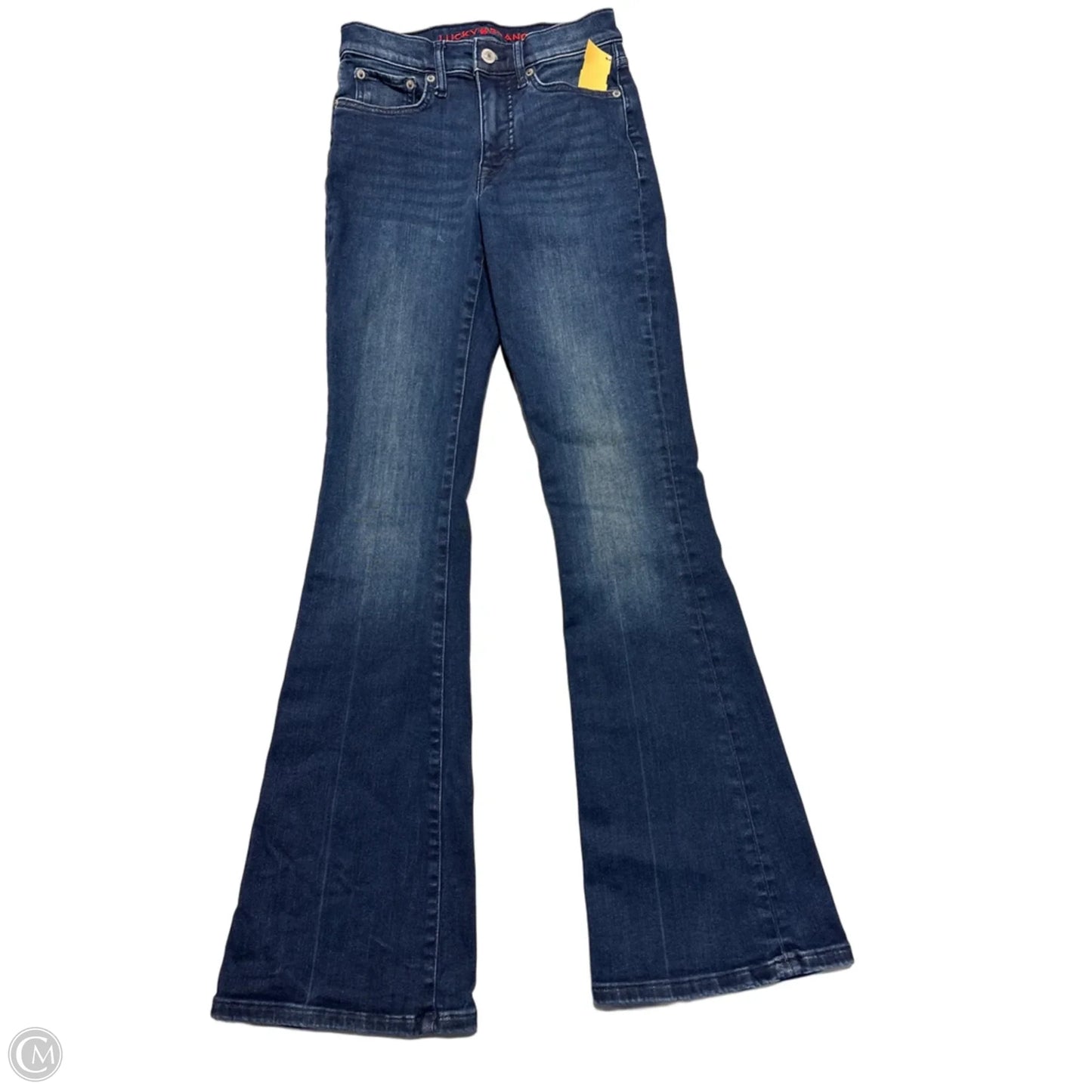 Jeans Boot Cut By Lucky Brand In Blue Denim, Size: 24