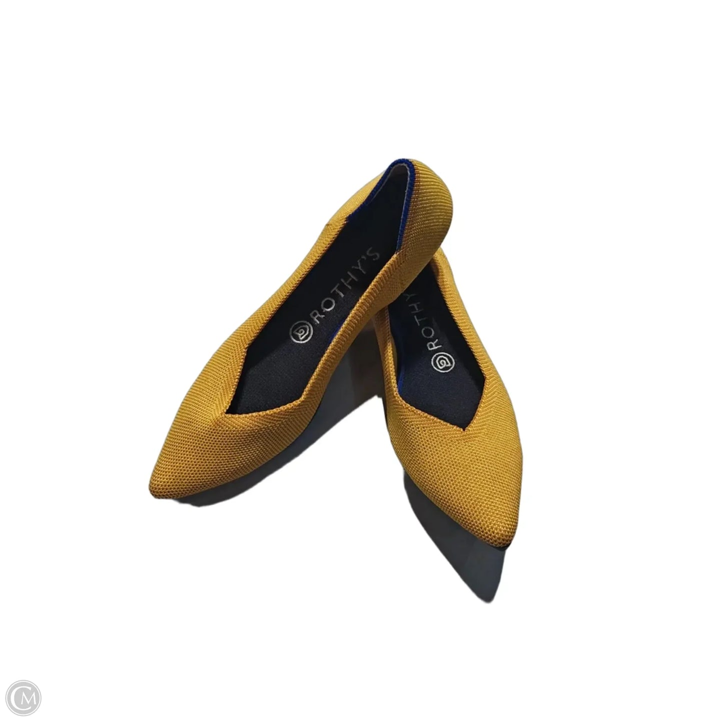 Shoes Flats By Rothys In Yellow, Size: 6.5