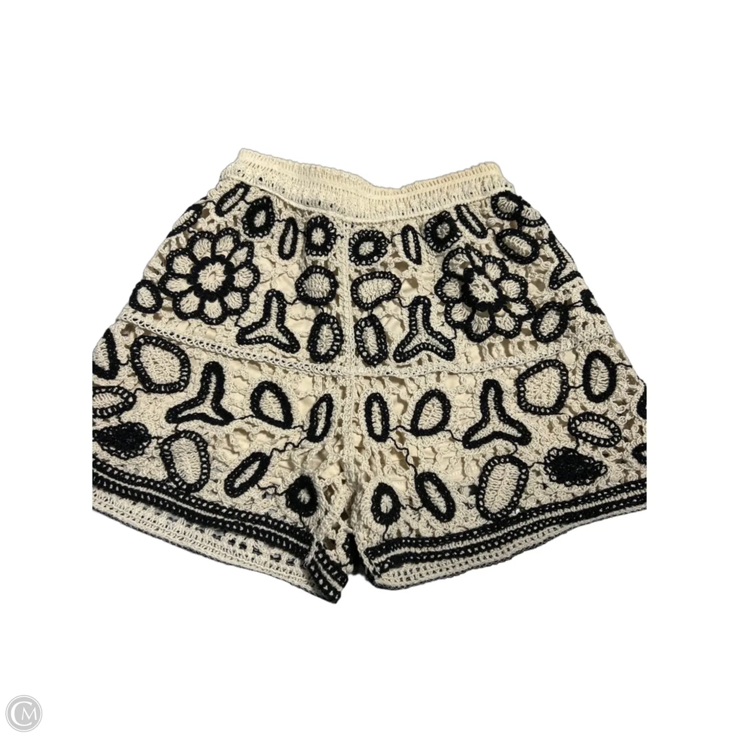 Shorts By Rebellion In Striped Pattern, Size: M