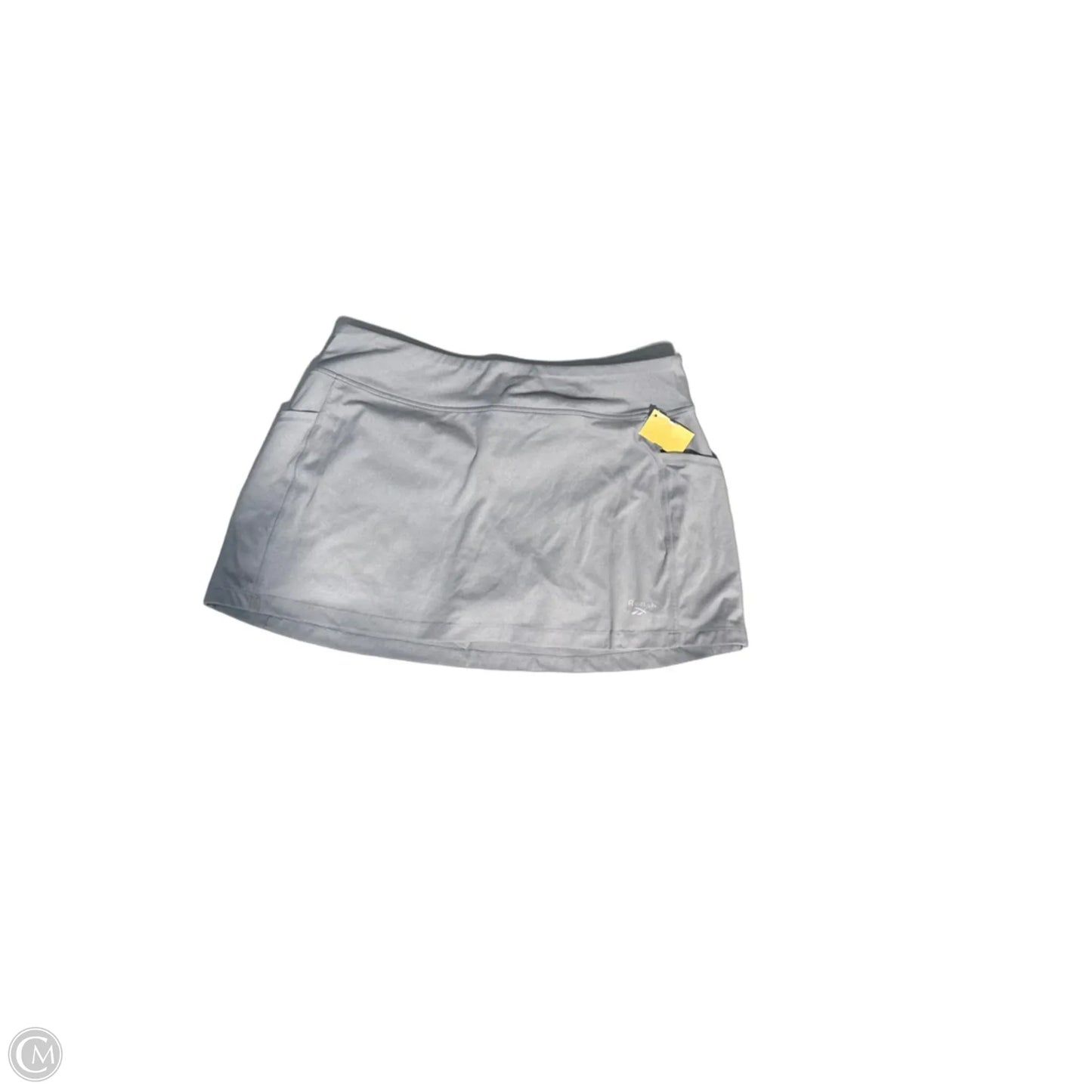 Athletic Skort By Reebok In Grey, Size: Xl