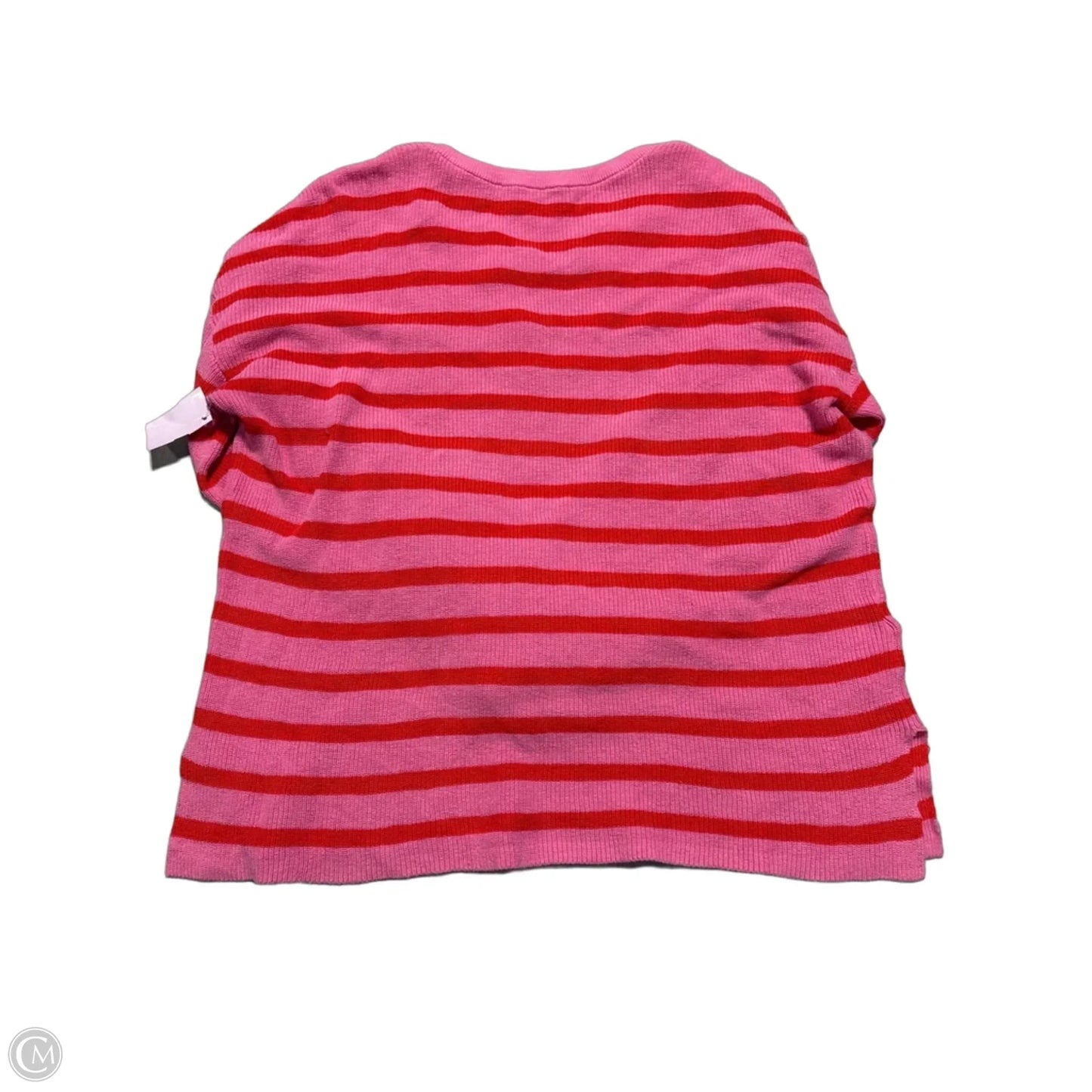 Sweater By Loft In Pink & Red, Size: M