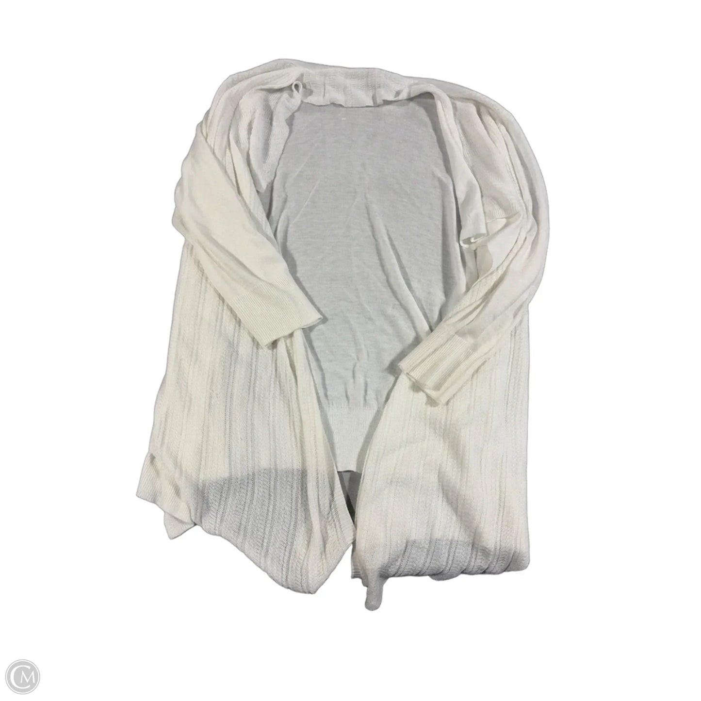 Cardigan By Cable And Gauge In White, Size: Xl