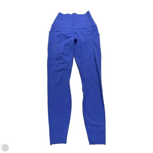 Athletic Leggings By Nike In Purple, Size: Xs