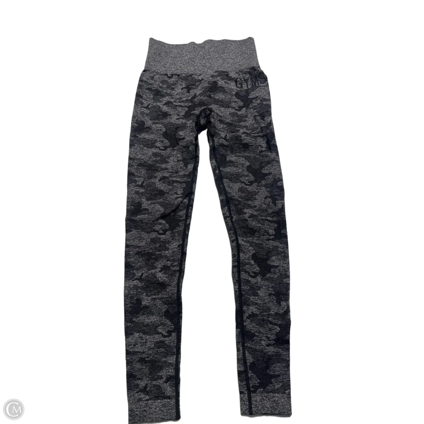 Athletic Leggings By Gym Shark In Grey, Size: Xs