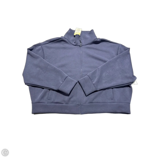 Top Long Sleeve By A New Day In Blue, Size: Xxl