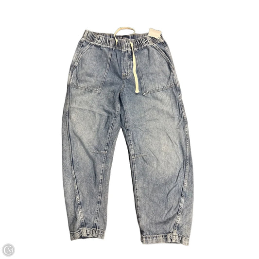 Jeans Wide Leg By Gap In Blue Denim, Size: M