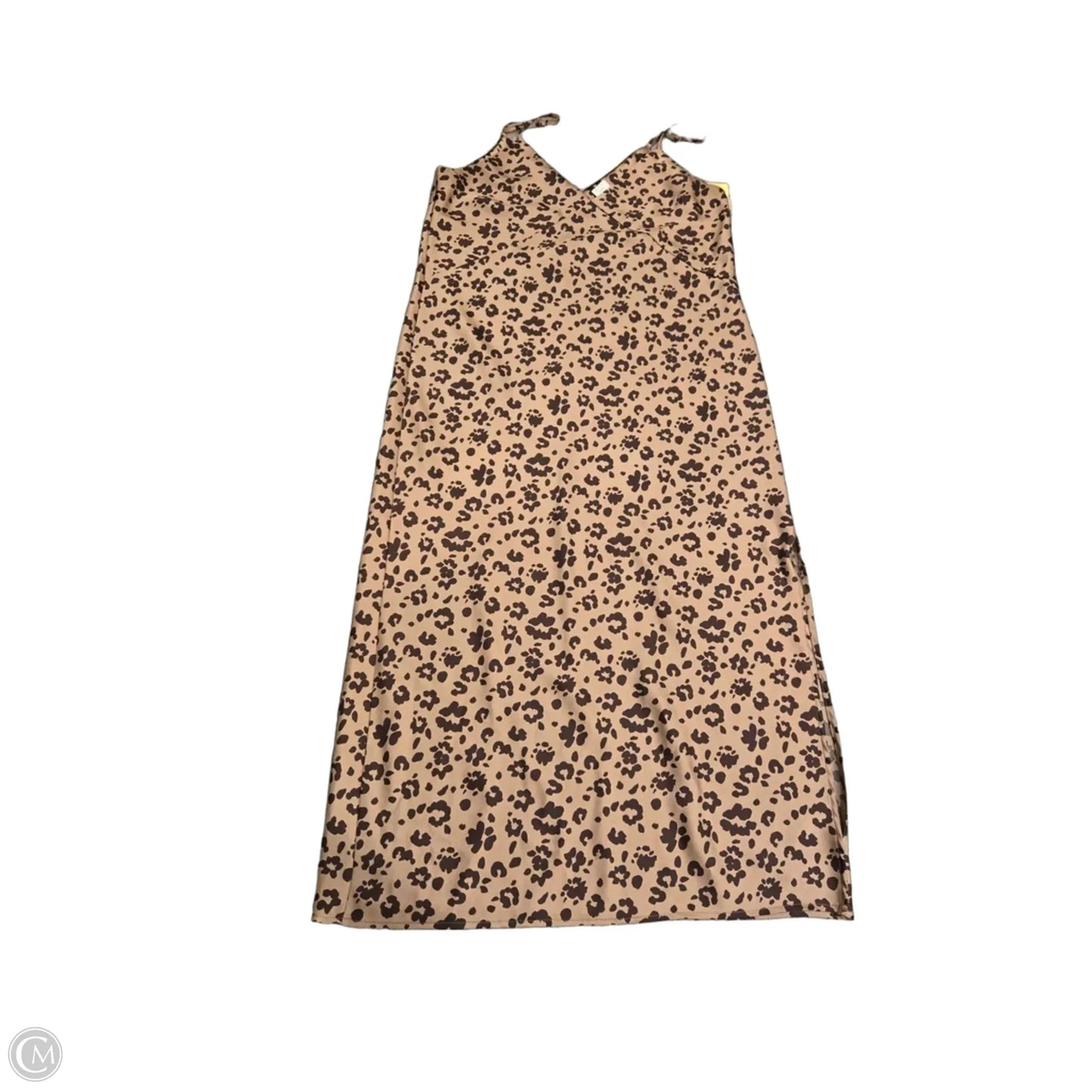 Dress Casual Maxi By A New Day In Leopard Print, Size: L