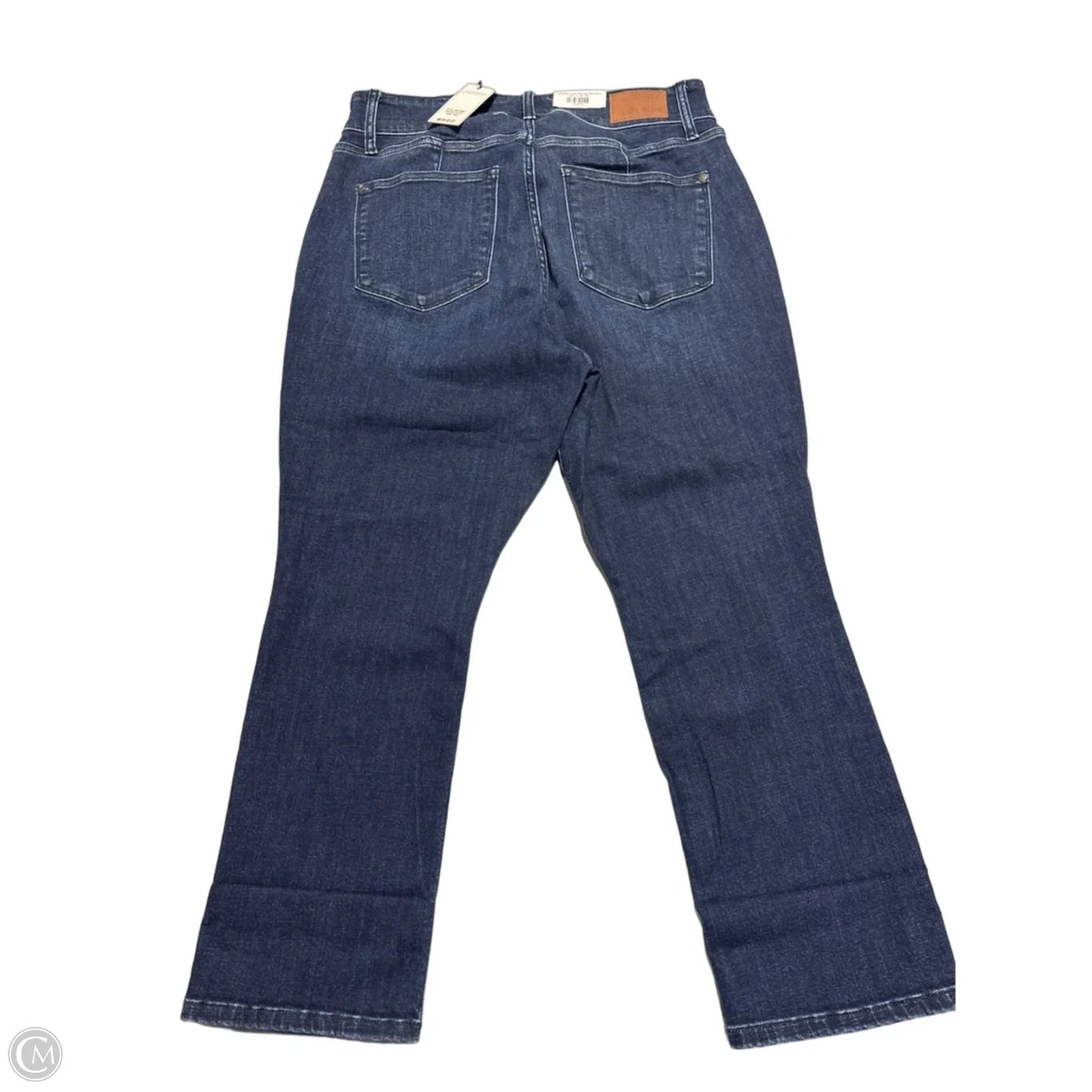 Jeans Straight By Judy Blue In Blue Denim, Size: 16