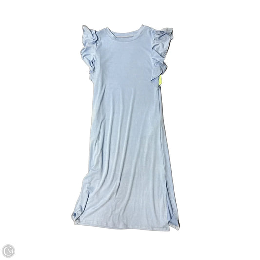 Dress Casual Maxi By Cmc In Blue, Size: M