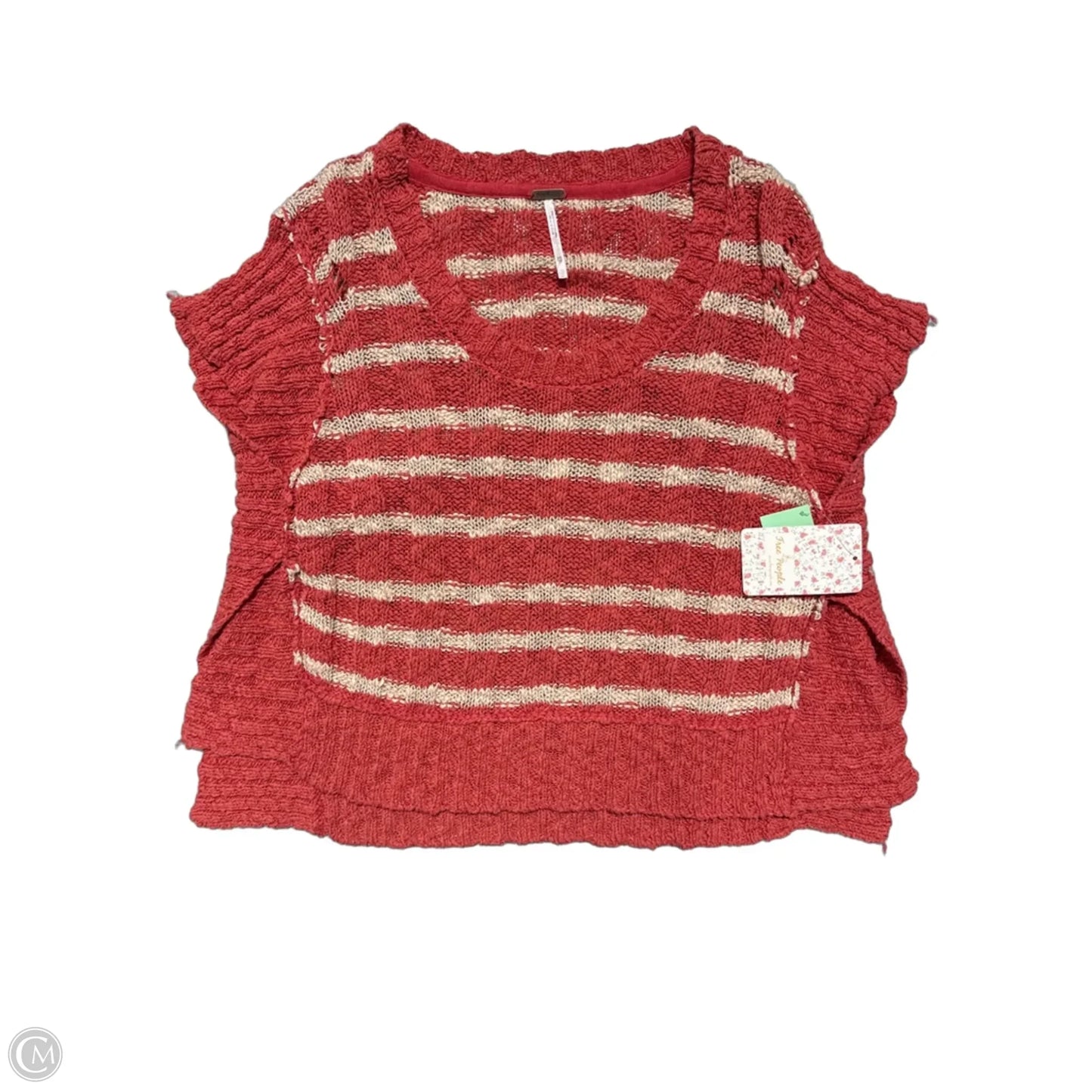 Top Short Sleeve By Free People In Red, Size: Xs