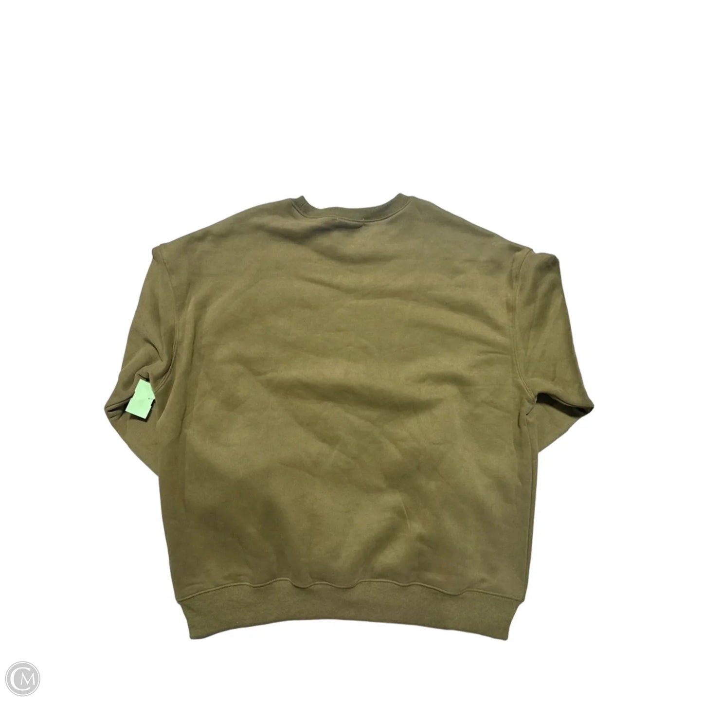 Sweatshirt Crewneck By Trendy Queen In Green, Size: L