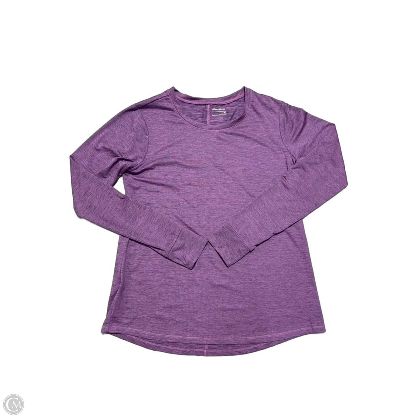 Top Long Sleeve By Eddie Bauer In Purple, Size: M