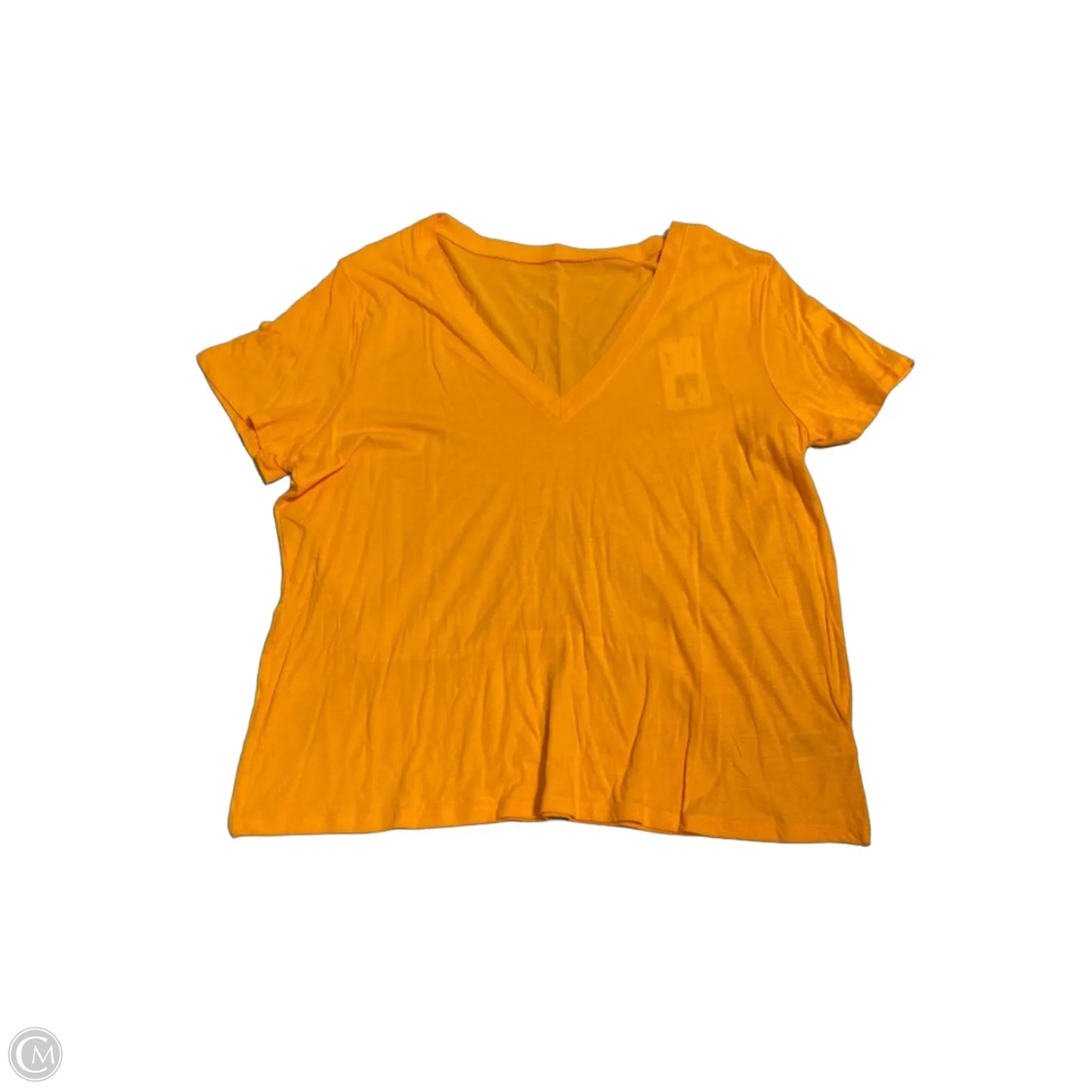 Top Short Sleeve By A New Day In Orange, Size: Xl