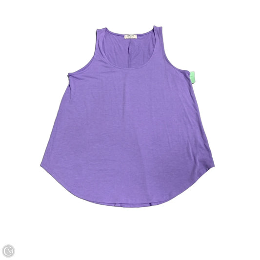 Tank Top By Zenana In Purple, Size: Xl